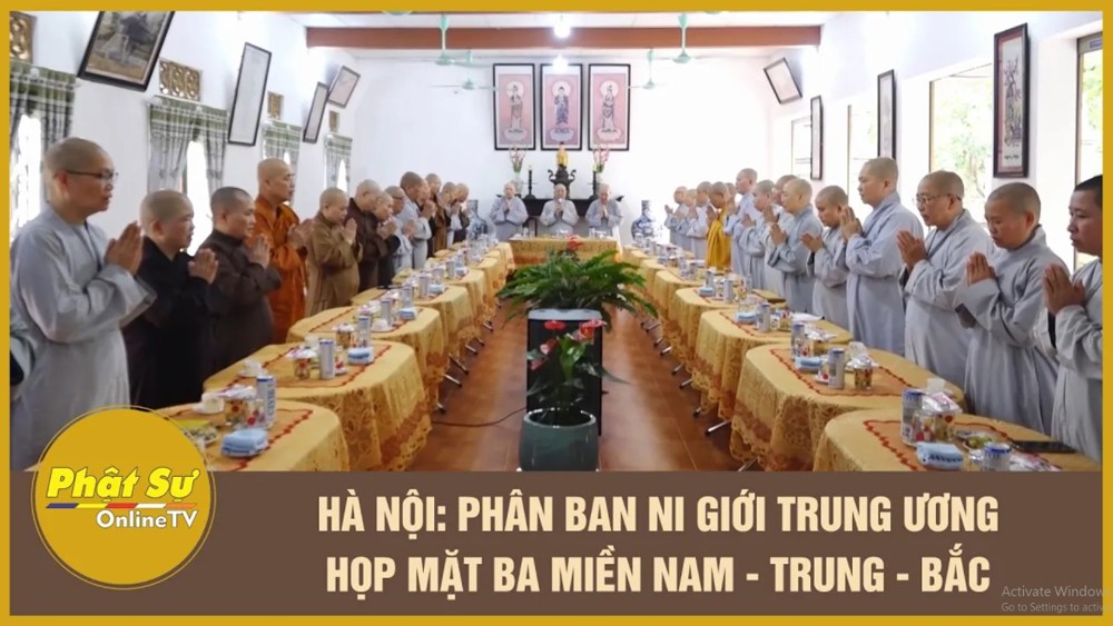 [Video] Hà Nội: Phân Ban Ni giới Trung ương họp mặt ba miền Nam - Trung - Bắc
