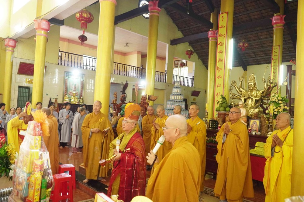 Đồng Nai: Trang nghiêm lễ Húy kỵ tổ sư Khai sơn và hiệp kỵ chư vị Tổ sư tại Phổ Quang cổ tự, huyện Vĩnh Cửu
