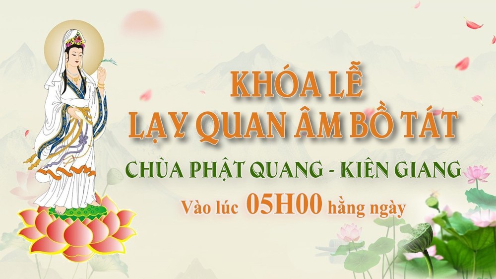 🛑Trực tiếp: Trì niệm danh hiệu Bồ Tát Quan Âm