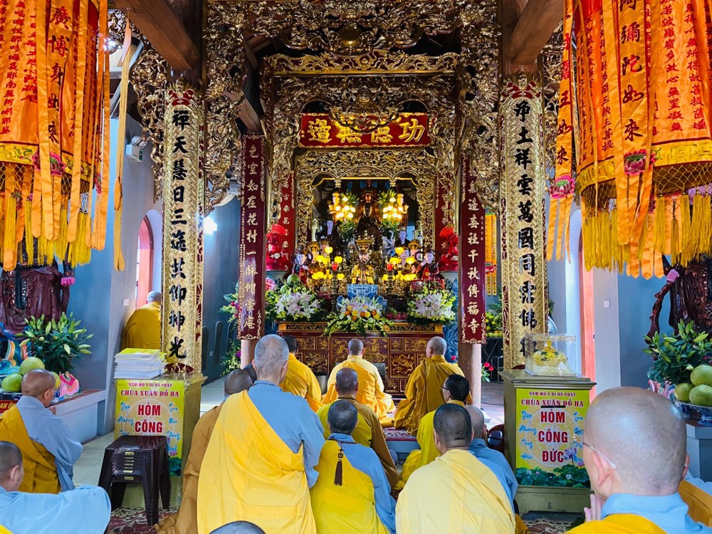 Hà Nội: Trang nghiêm đại lễ Khánh thành chùa Xuân Đỗ Hạ