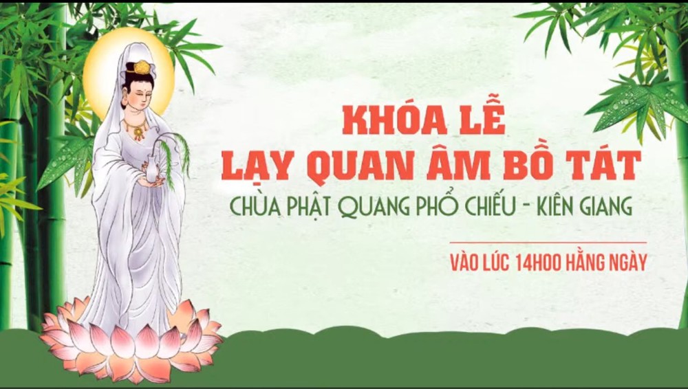 🛑Trực tiếp: Khóa lễ lạy Quan Âm Bồ Tát chùa Phật Quang Phổ Chiếu - Kiên Giang