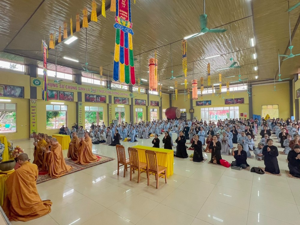 Nghệ An: Chùa Chí Linh tưởng niệm 715 năm ngày Phật Hoàng Trần Nhân Tông Niết Bàn