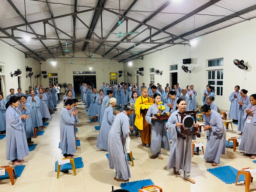 Thanh Hóa: Trang nghiêm lễ rước Pháp bảo tại chùa Đống Cao