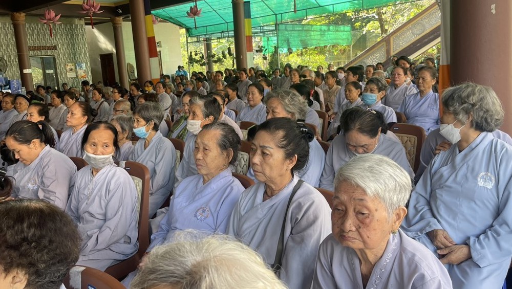 Đồng Nai: Chùa Phước Điền tổ chức khóa tu Một ngày an lạc và tổng kết cuối năm 2023