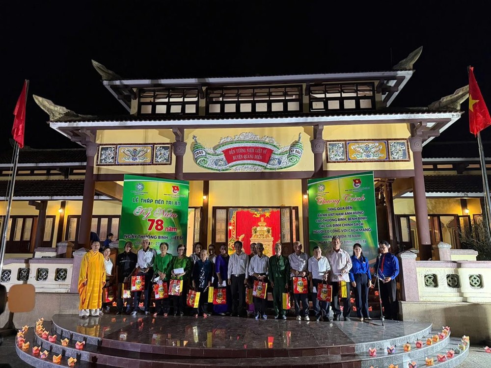  Huế: Linh thiêng Lễ “thắp nến tri ân các anh hùng Liệt sỹ” nhân kỷ niệm 78 năm Ngày Thương binh – Liệt sĩ