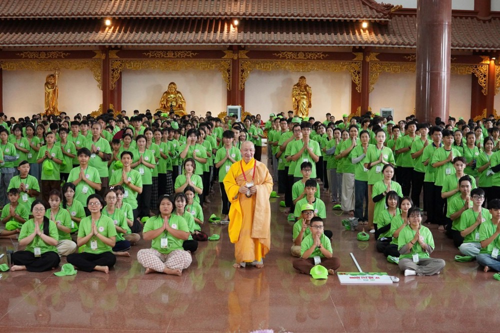 Đồng Nai: Hành trình thức tỉnh từ lời pháp thoại đầu tiên của Thượng toạ Thích Trí Huệ - Tổng điều phối chương trình Hội trại