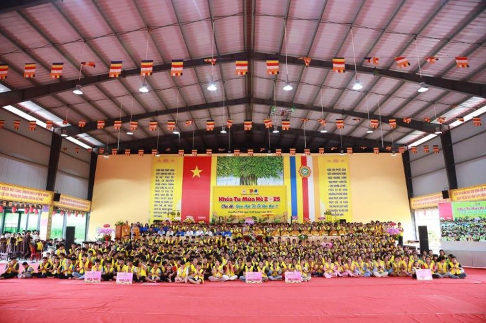 Tây Ninh: Lễ Khai Mạc Khóa Tu Mùa Hè Năm 2025 Tại Chùa Pháp Minh