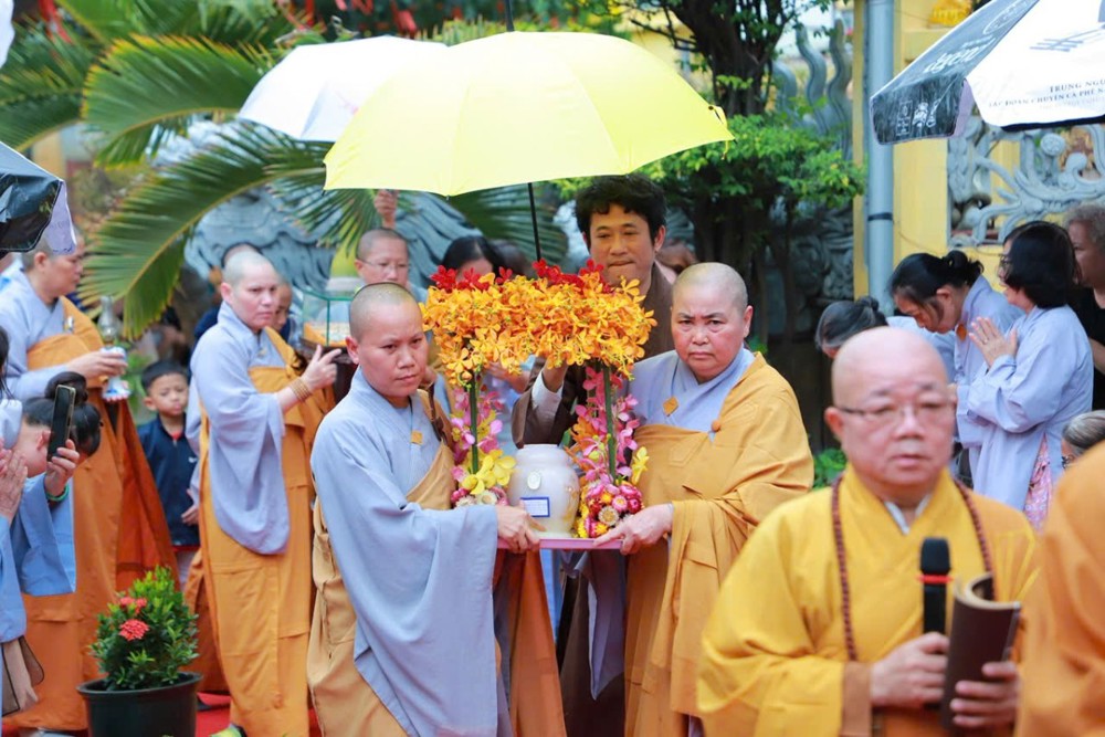 TP.HCM: Lễ đại tường, nhập bảo tháp Ni trưởng Thích Nữ Tịnh Giới tại chùa Ưu Đàm