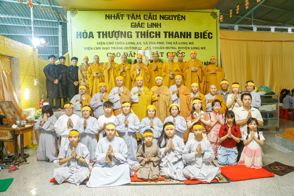 Cần Thơ: Chùa Long An trang nghiêm tổ chức lễ tiểu tường cố Hòa thượng Thích Thanh Biếc