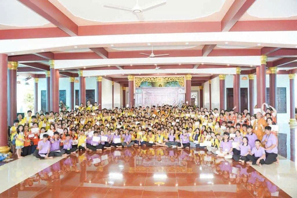 Lâm Đồng: Bế mạc khóa tu mùa Hè “Tay Phật Trong Tay Con” 2025 tại chùa Phước Minh