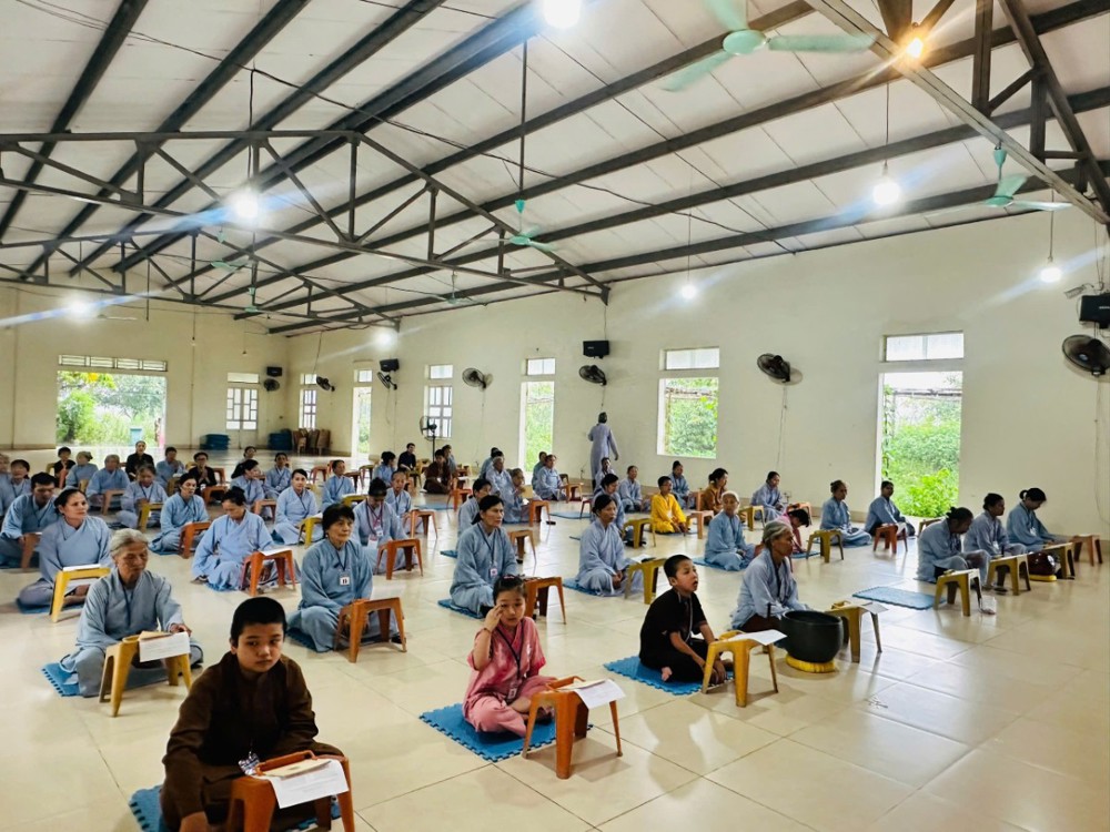 Thanh Hóa: Chùa Đống Cao tổ chức khóa cộng tu “Niệm Phật một ngày”