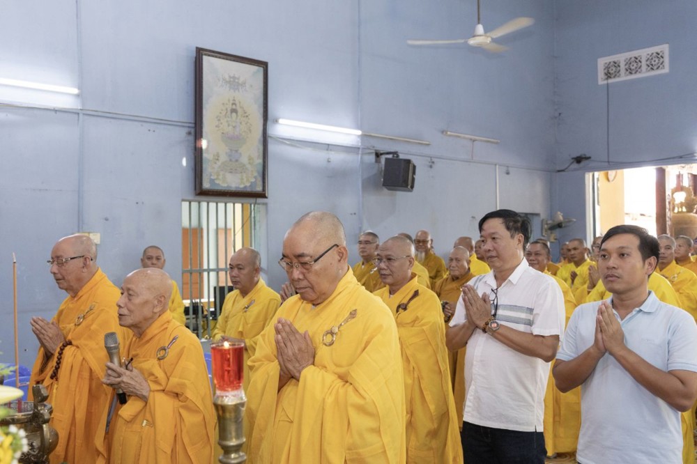 Lâm Đồng: Ban Trị sự GHPGVN tỉnh trang nghiêm tổ chức lễ tưởng niệm 78 năm Ngày Thương binh - Liệt sĩ