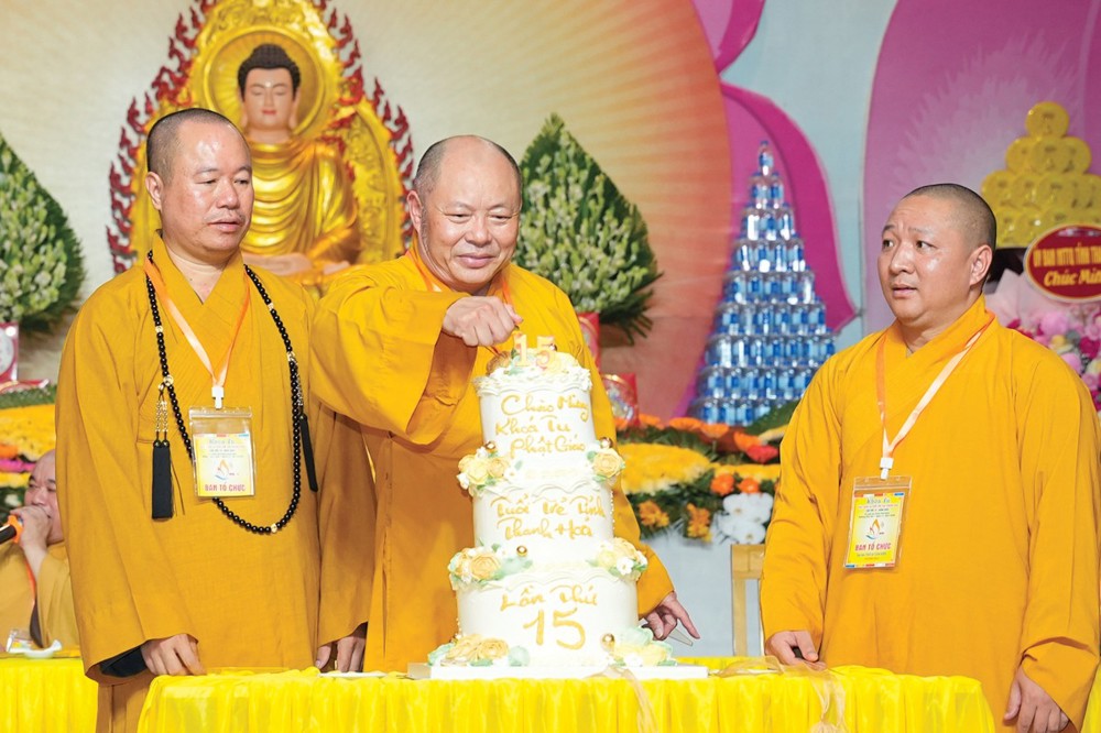 Thanh Hóa: Khai mạc khóa tu “Phật giáo với tuổi trẻ” lần thứ 15 tại chùa Khải Nam