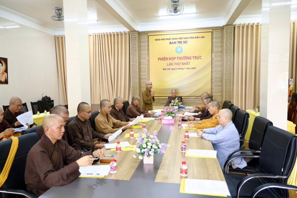 Đắk Lắk: Ban Trị sự Phật giáo tỉnh triển khai công tác tổ chức Hội nghị công bố nhân sự