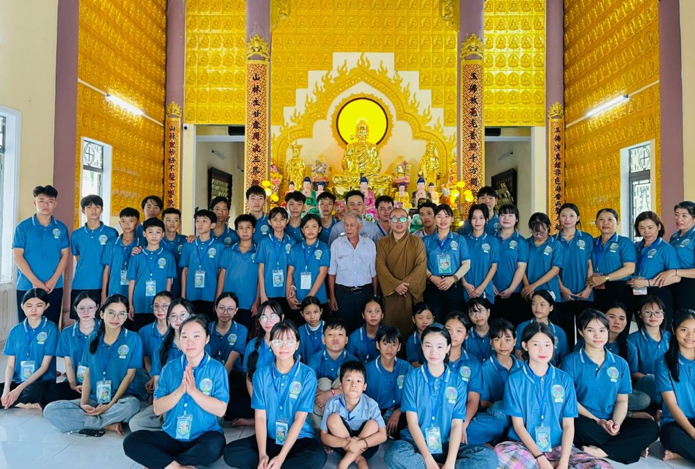 Đà Nẵng: Lễ bế mạc trại hè “La Hầu La” tại chùa Ngọc Sơn năm 2025