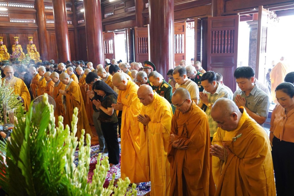 Thái Nguyên: Trang nghiêm Đại lễ cầu siêu, tưởng niệm các anh hùng liệt sĩ tại chùa Phù Liễn