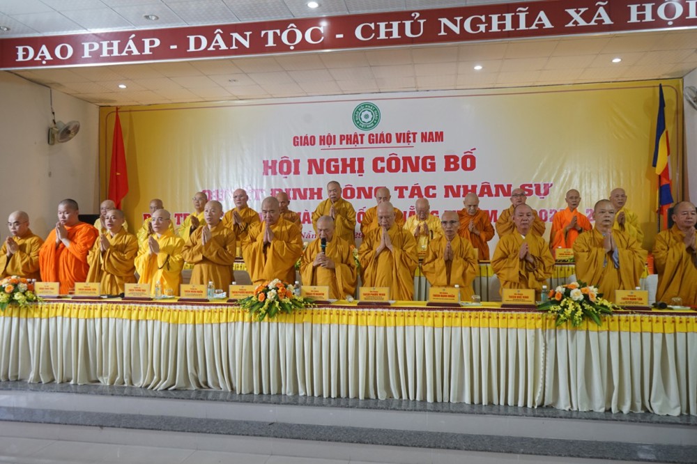 Đà Nẵng: Hội nghị công bố quyết định nhân sự Ban Trị sự thành phố 