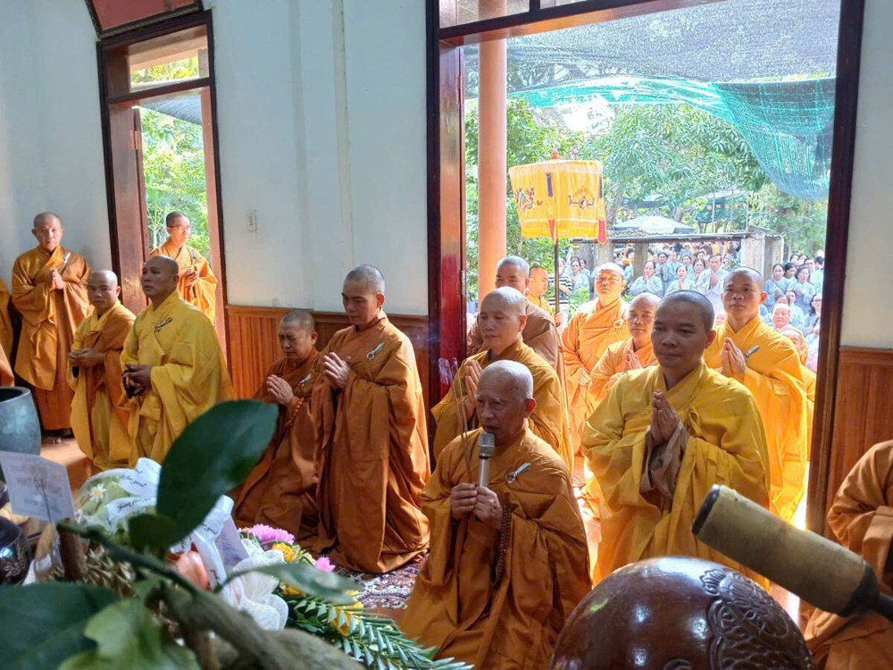 Khánh Hòa: Trang nghiêm tổ chức lễ tưởng niệm húy nhật Hòa thượng Thích Ngộ Tịnh tại chùa Viên Ngộ