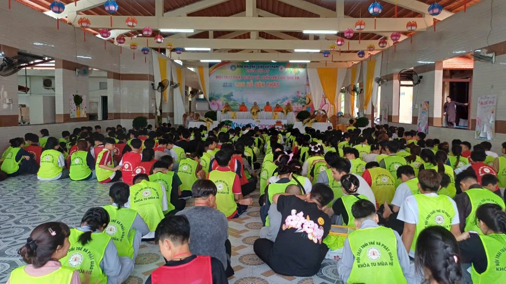 Vĩnh Long: Hội trại Con Về Bên Phật 2025 khép lại trong niềm an vui thắp sáng đạo tâm