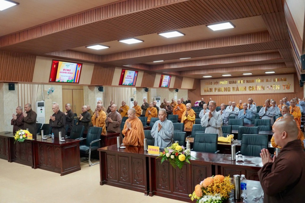 An Giang: Họp lệ Tăng sự khu vực Văn phòng 1 (Kiên Giang cũ)