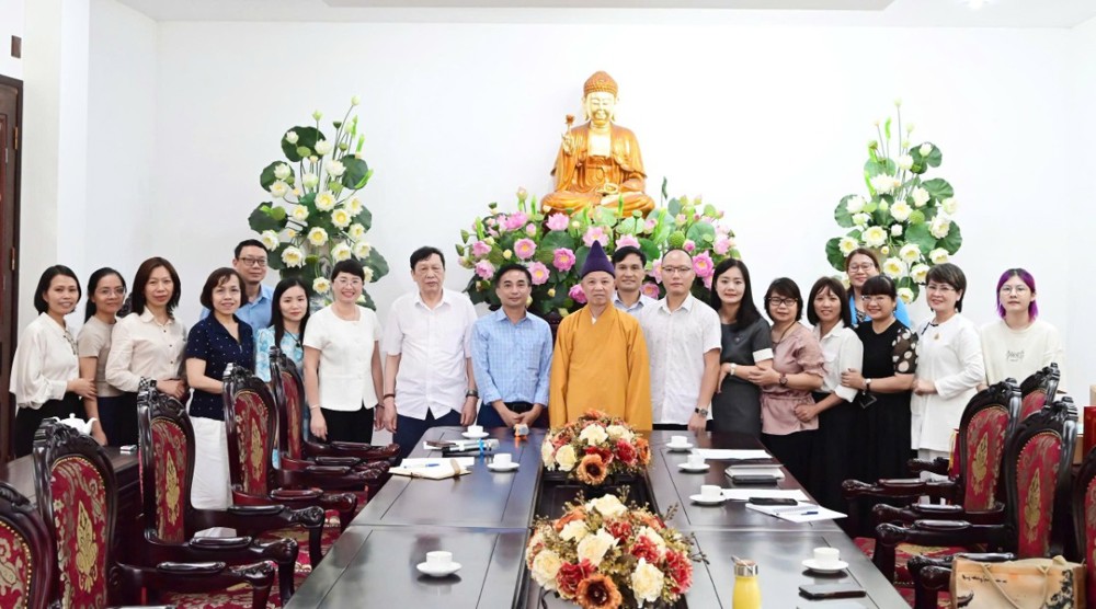 Tăng cường phối hợp giữa Viện Dân tộc học và Tôn giáo học với Học viện PGVN tại Hà Nội