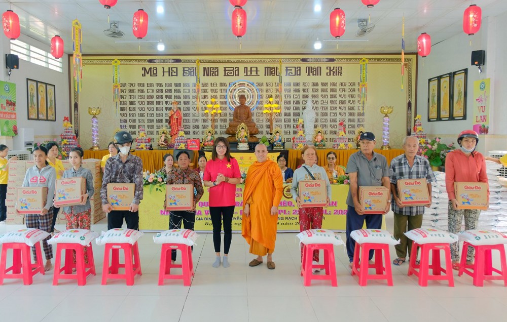 An Giang: Tịnh xá Ngọc Sơn trao quà mùa Vu lan - lan tỏa tinh thần hiếu hạnh và từ bi