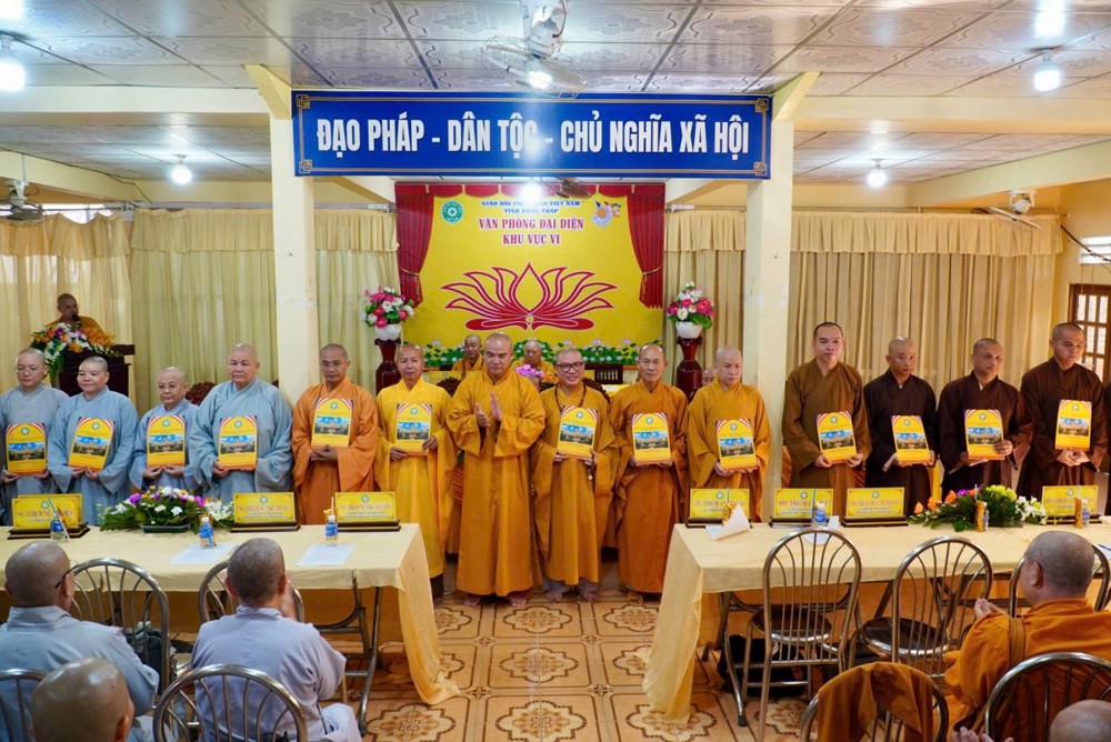 Đồng Tháp: Phật giáo Khu vực VI kiện toàn nhân sự và định hướng hoạt động trong thời gian tới