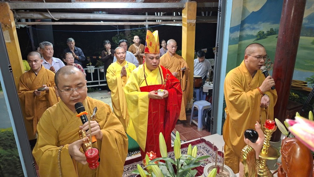 Đồng Nai: Chùa Huệ Sơn Linh trang nghiêm lễ khai kinh Vu Lan báo hiếu Phật lịch 2569