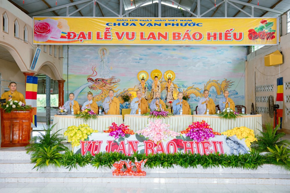 Cà Mau: Đại lễ Vu lan- Báo hiếu năm 2025 tại chùa Vạn Phước