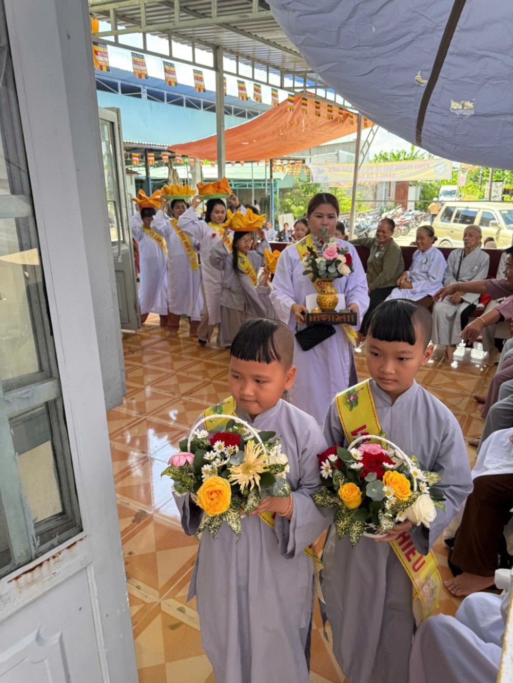 Tây Ninh: Tịnh xá Ngọc Khiêm  trang nghiêm tổ chức Đại lễ Vu lan Báo hiếu và Dâng Pháp y Ca sa