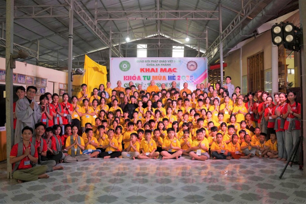 Đồng Tháp: Khai mạc khóa tu mùa hè “Về dưới mái chùa” lần thứ I tại chùa An Khánh