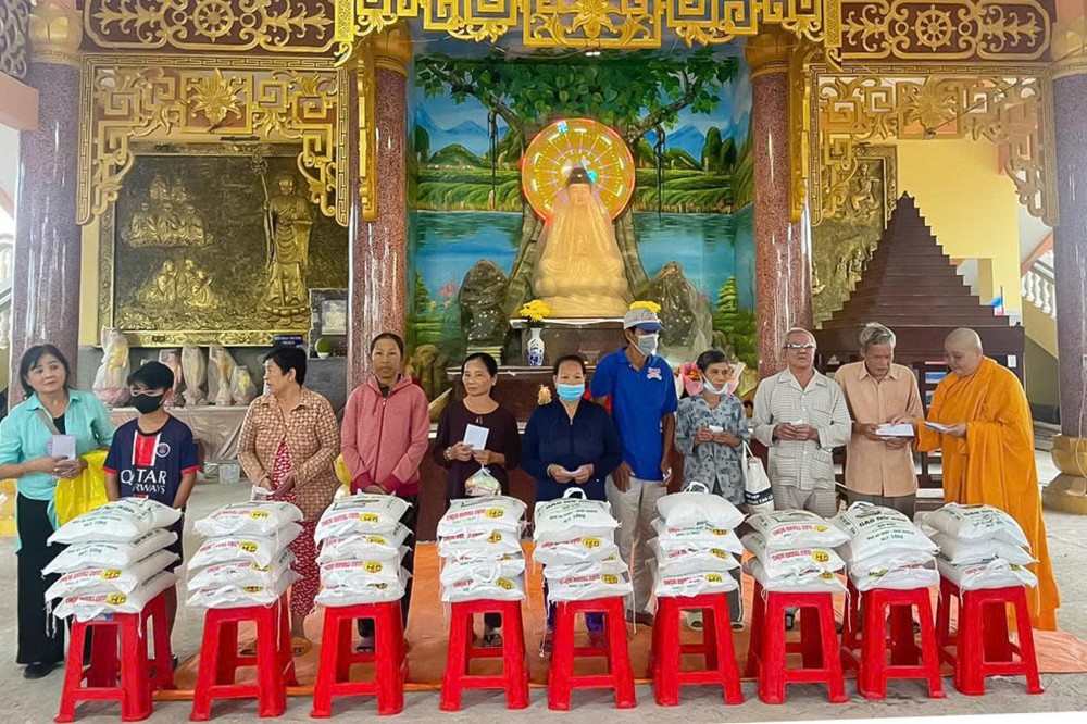 Đồng Tháp: Tịnh xá Ngọc Nguyên lan toả tinh thần từ bi nhân mùa Vu lan PL.2569