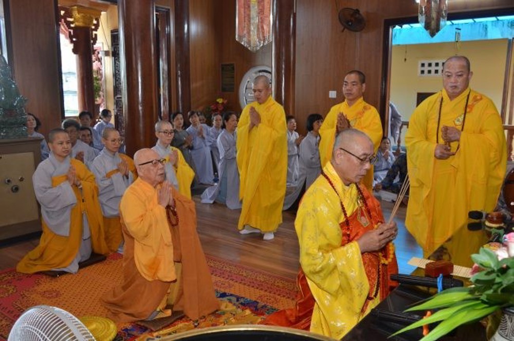 Đà Nẵng: Tổ Đình Bảo Quang Sư nữ tổ chức hoàn tạ Tam nguyệt hạ an cư.