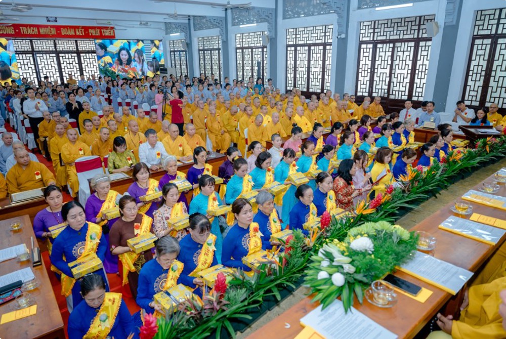 TP.HCM: Lễ Vu lan kết hợp Bế giảng khóa An cư PL.2569 tại Văn phòng 2 Trung ương Giáo hội