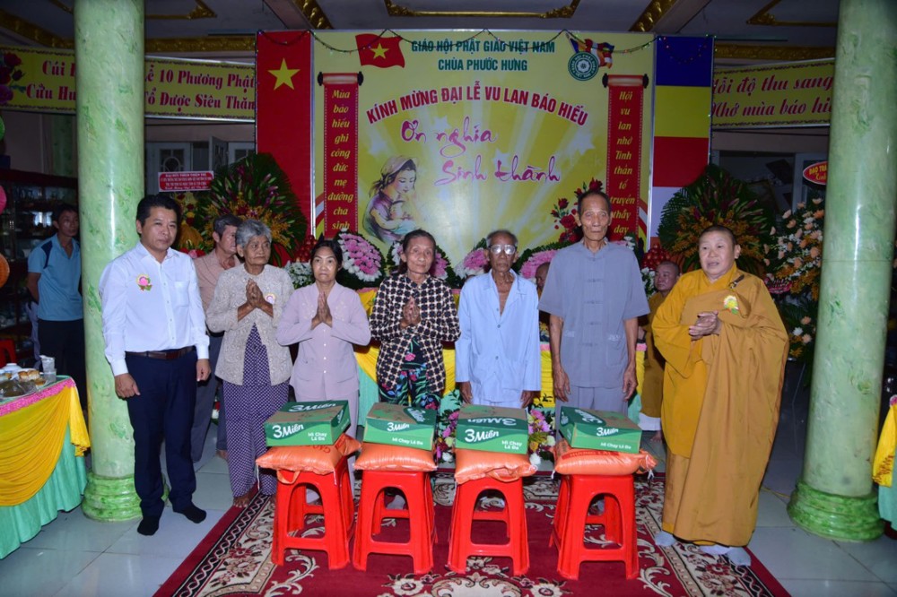 Tay Ninh: Chùa Phước Hưng long trọng tổ chức  Đại lễ Vu Lan Báo Hiếu