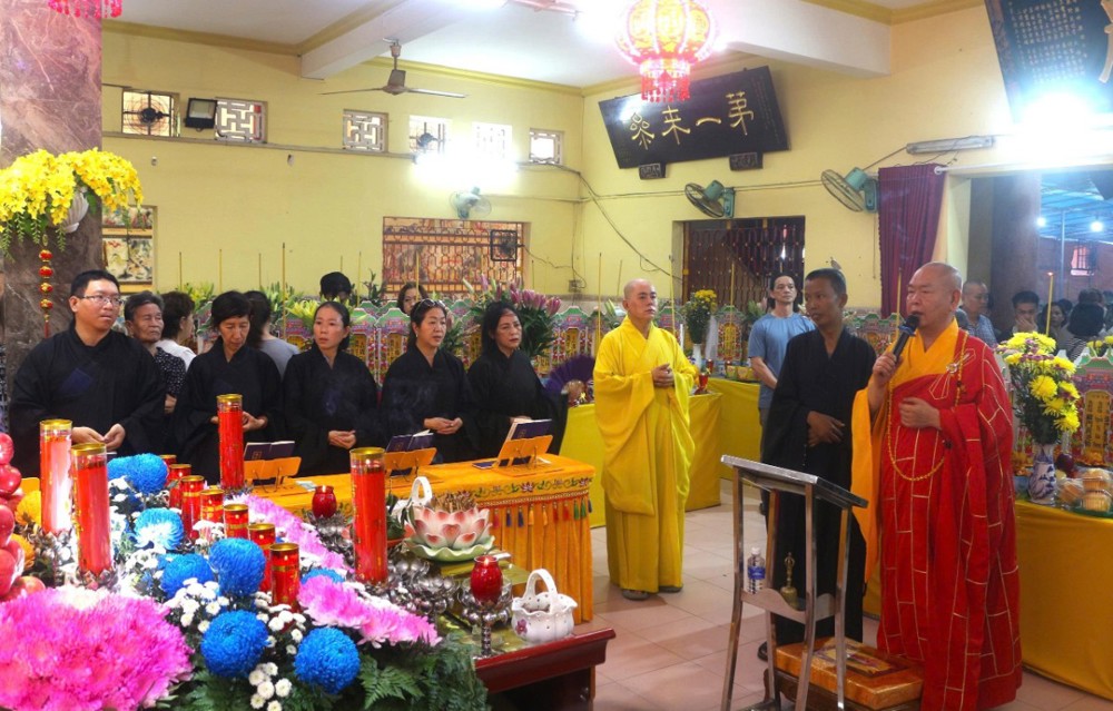 TP.HCM: Lễ cầu siêu xá tội vong nhân tại chùa Long Hoa
