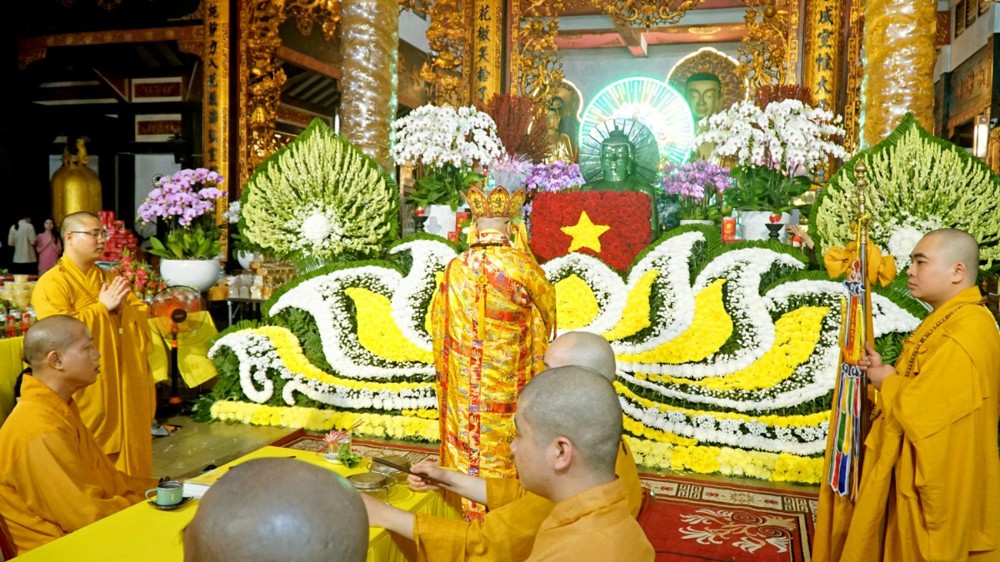 TP.HCM: Tổ đình Vĩnh Nghiêm thiết lập trai đàn cầu nguyện âm dương lưỡng lợi nhân Kỷ niệm 80 Quốc khánh