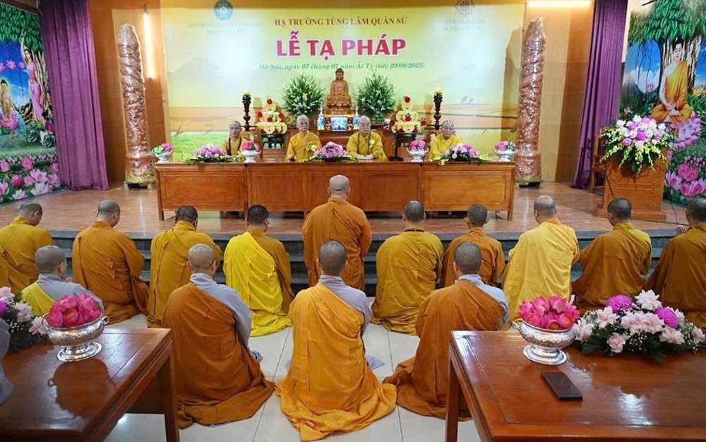 Hà Nội: Lễ Tạ Pháp PL. 2569-DL.2025 tại trường hạ Tùng Lâm Quán Sứ