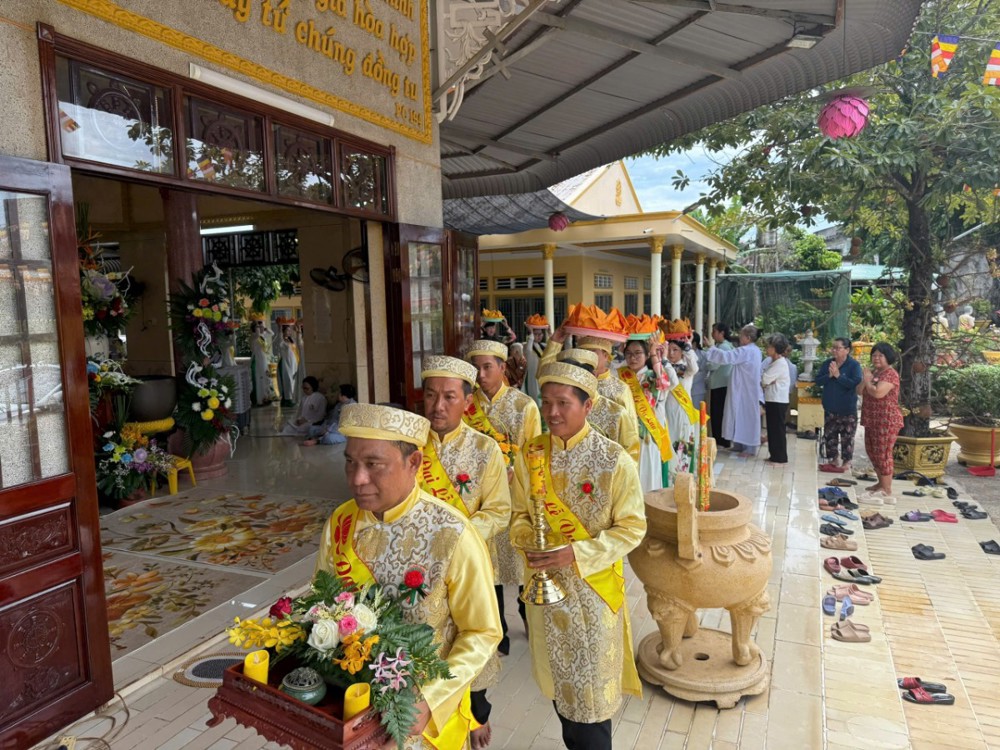 Tây Ninh: Tịnh xá Ngọc Ninh  trọng thể tổ chức Đại lễ Vu Lan Báo Hiếu và Dâng Pháp Y Ca Sa 