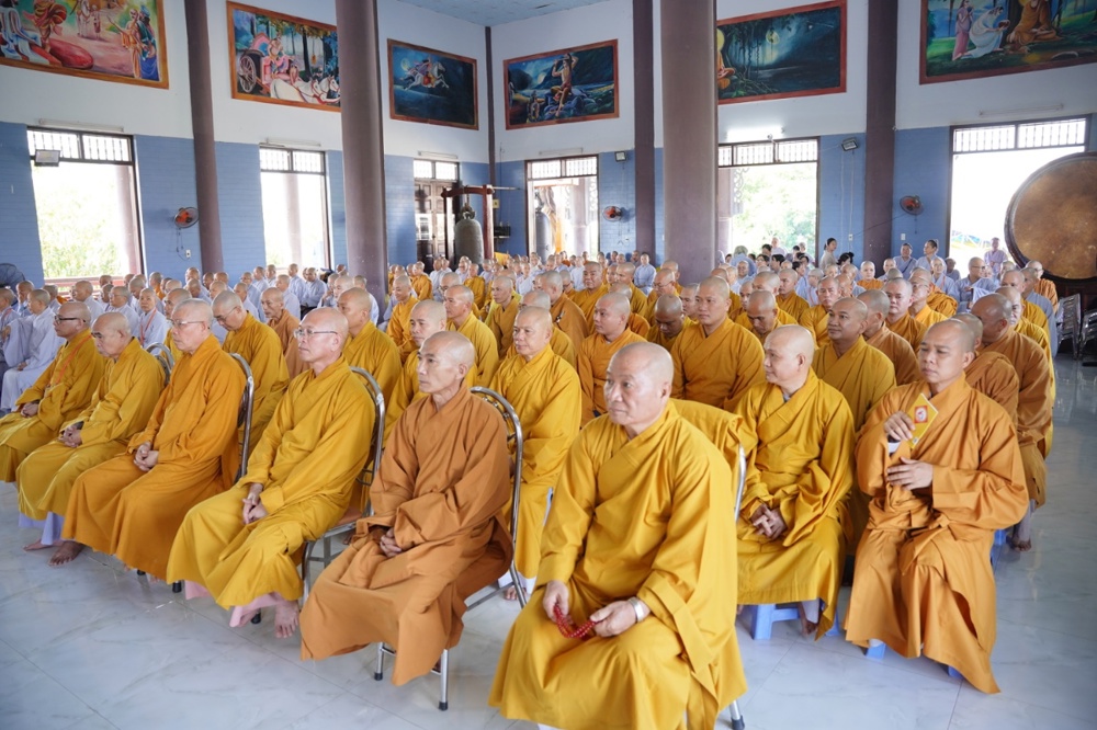 Khánh Hòa: Trường hạ Phật giáo Ninh Thuận (cũ) tổ chức 03 ngày tu học tập trung