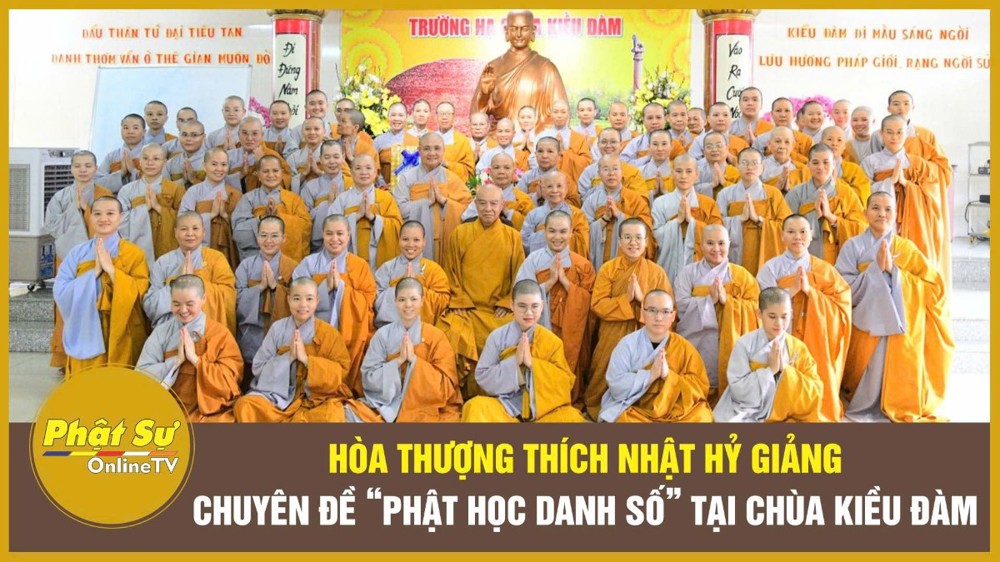 [Video] TP.HCM: Hòa thượng Thích Nhật Hỷ giảng tại Trường hạ chùa Kiều Đàm chủ đề “Phật học danh số”