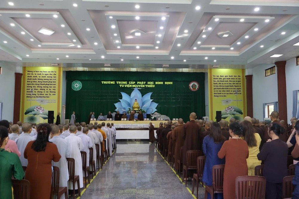 Trung tâm Biên phiên dịch Tư liệu Phật giáo Quốc tế cúng dàng Pháp bảo tại Tu viện Nguyên Thiều – Gieo duyên lành cho thế hệ Tăng Ni