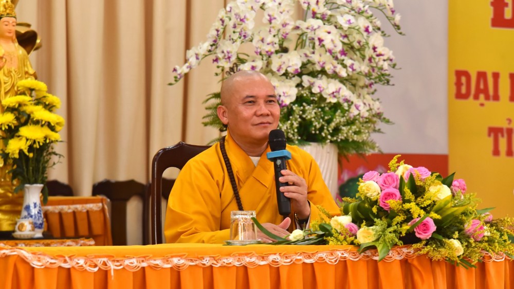 Quảng Ngãi: TT. Thích Vạn Nhơn thuyết giảng tại khoá tu mùa hè với chủ đề “Ước vọng tương lai”