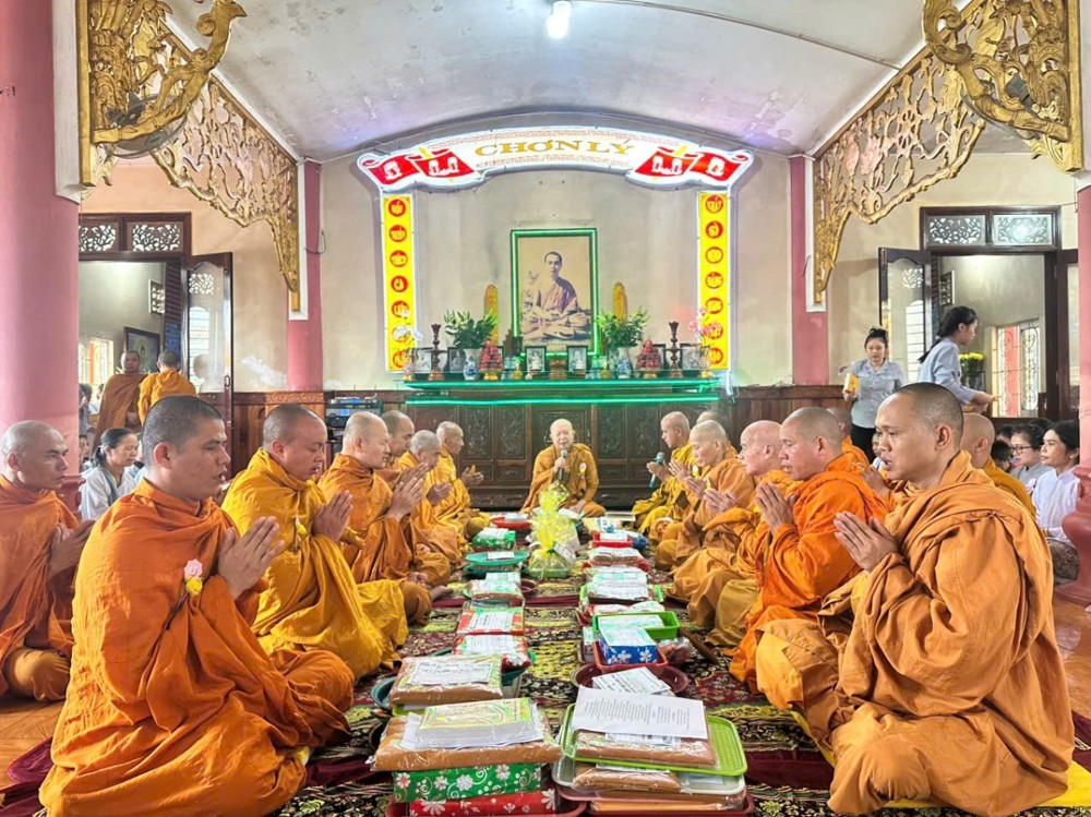 Gia Lai: Lễ mãn hạ An cư và dâng Y Ca-sa tại Tổ đình tịnh xá Ngọc Phúc