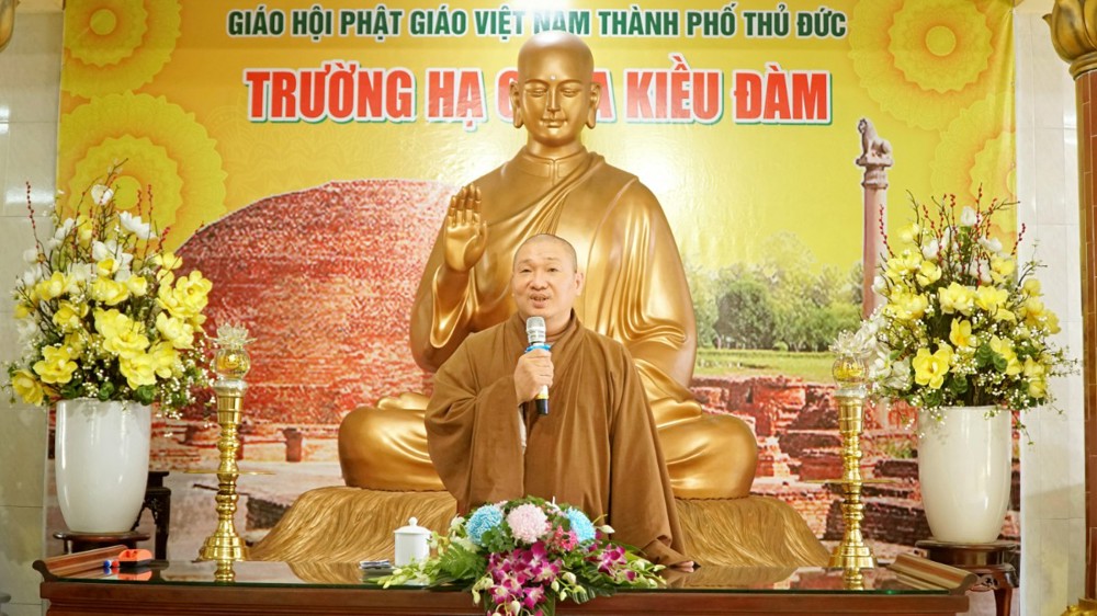 TP.HCM: Thượng toạ Thích Minh Thuận giảng “Sám Quy Mạng” tại Trường hạ chùa Kiều Đàm