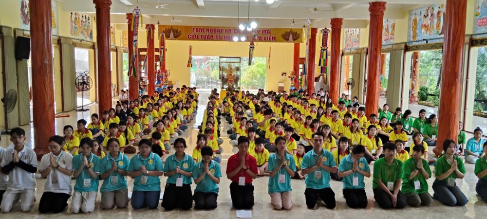 Cà Mau: Chùa Kim Sơn tổ chức Khóa tu Về Nguồn lần thứ 14