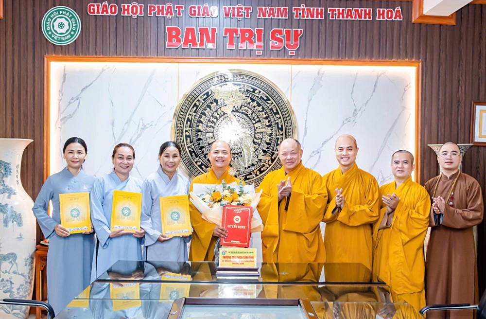 Thanh Hóa: Ban Trị sự Phật giáo tỉnh công bố quyết định thành lập và bổ nhiệm Ban Quản trị chùa Vạn Linh