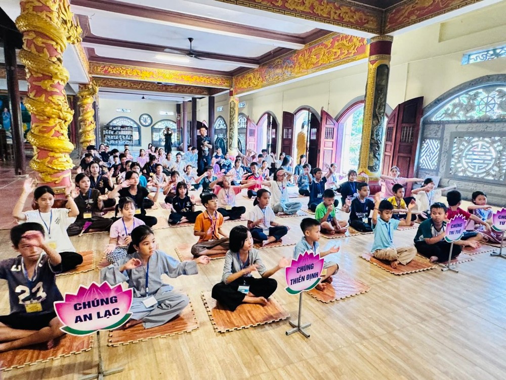 Hà Tĩnh: Khai mạc khoá tu tuổi trẻ “Tuổi Trẻ Hướng Về Phật Pháp” tại chùa Xuân Đài