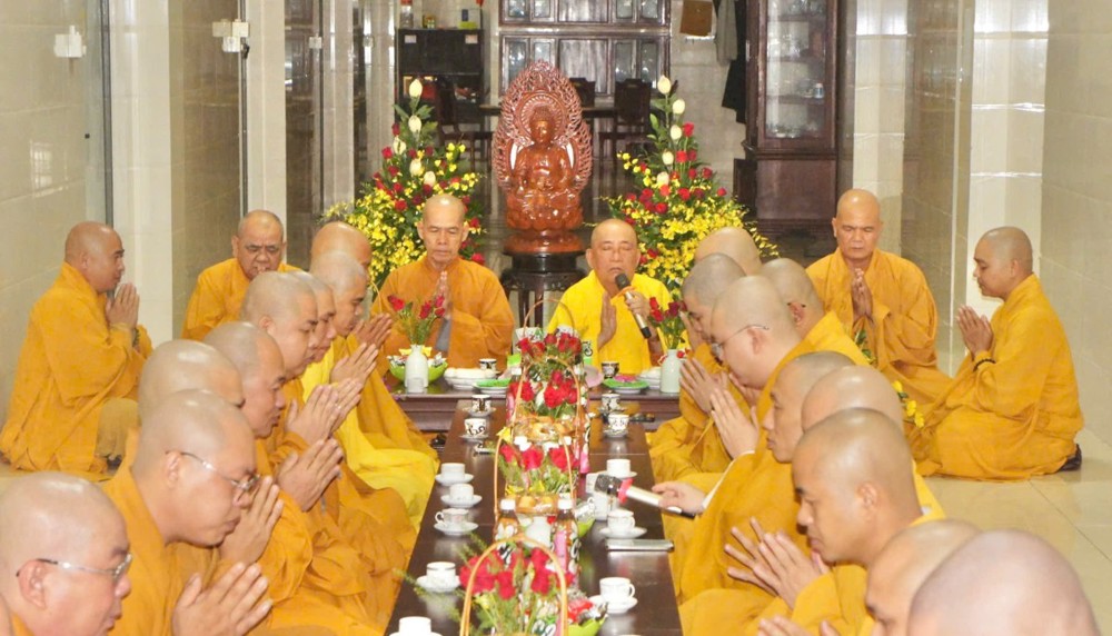 Vĩnh Long: Trang nghiêm Thiền trà đạo vị tại Hạ trường Chùa Vĩnh An “Pháp duyên kết nối, tình pháp lữ chẳng phai, đạo tâm mãi sáng”