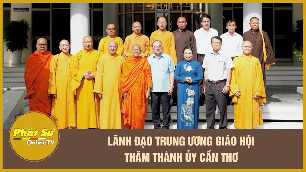 [Video] Cần Thơ: Lãnh đạo Trung ương Giáo hội thăm Thành ủy Cần Thơ